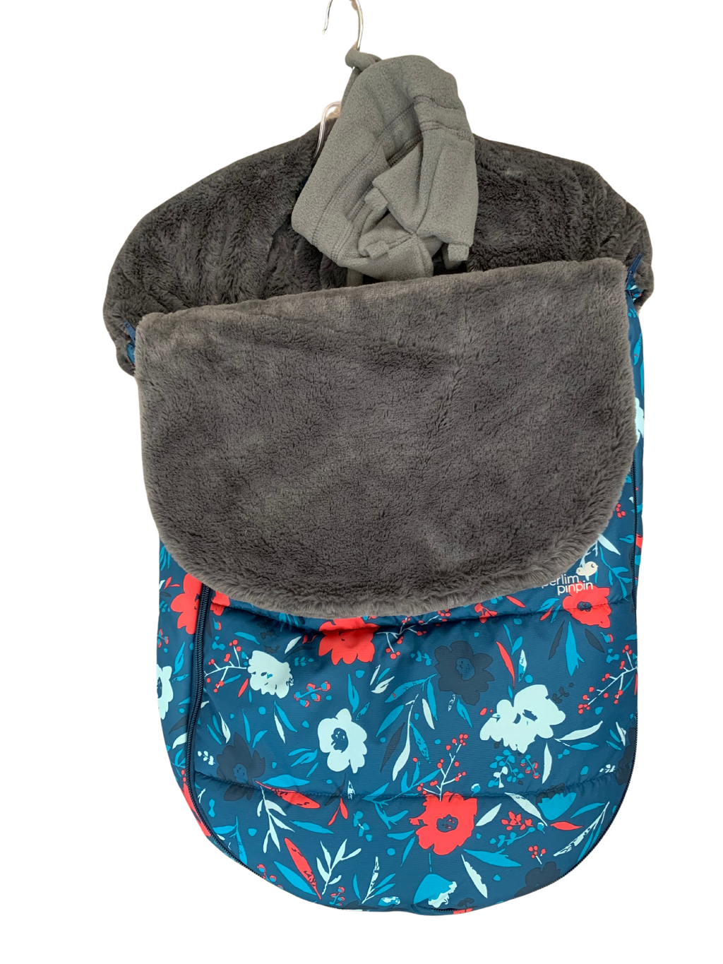 Perlimpinpin -  Couvre siège de voiture Hiver, fleuris bleu